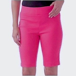 🆕 JW Style Women’s Pull On Millennium Bermuda Shorts